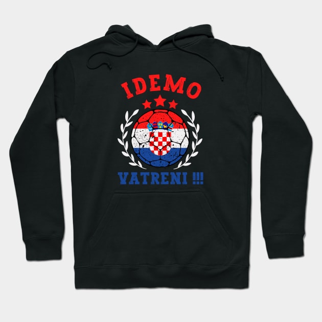 Croatia World Cup Hoodie by footballomatic